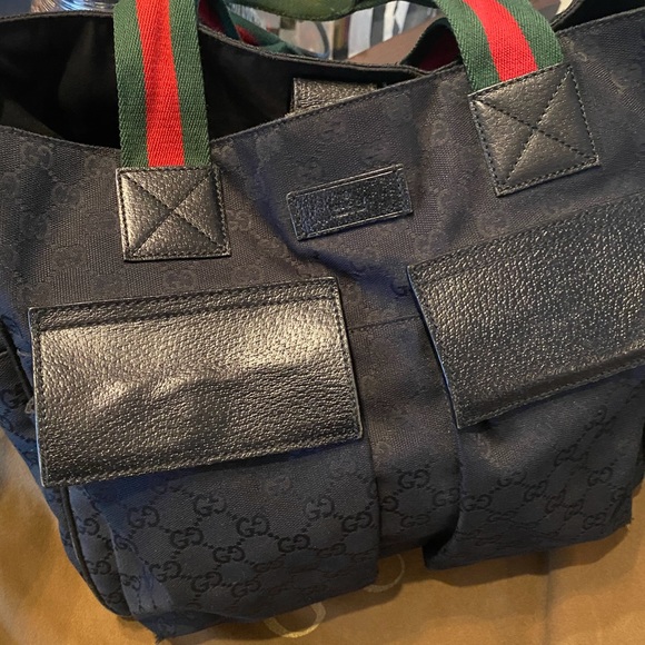 ***SOLD***Vintage Gucci Tote - Picture 2 of 7